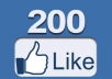 add 200+ Facebook Likes from mostly usa, uk to your fan page with admin access