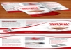 make a brochure design