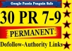 create ►20 PR9 ◄high Page Rank baclinks frm different high authority sites[DoFollow,Anchor Text,Panda Penguin Frindly]to get u top of google