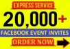 add 20000 facebook event invites on your facebook event 