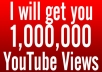 provide you 7000 to 10,000 Organic YouTube views on your Video from Facebook or Twitter..!!..