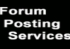 create 20 forum/blog posts from 20 different accounts