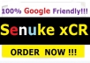 run Senuke xCR to create Safest Backlinks | SEO NukeX Loved by all which will skyrocket your ranking in search engine