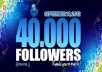 get you 40,000+ Twitter FOLLOWERS that you can split between 3 accounts or put all on one in less than 24 hours