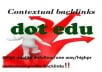 build 20 edu contextual profile backlinks from high pr, effective, permanent, dofollow nofollow mixed manually and awesome bonus !@