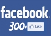 give you 300+ facebook likes no fake,no bot within 24hrs 