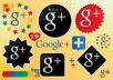 give you 100 Google Plus for your site Or blog Or youtube
