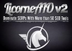 run Licorne AIO/SEnukeXCr to create Google Friendly 4000 Backlinks 