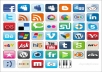 Build 2500 Social Bookmarks Links for your website