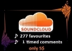 add 120 REAL favourites and 1 timed comments Soundcloud for your Tracks and Start Getting More Fan....!@!@