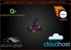 design 2 logos each in 3 different colours for your project/company