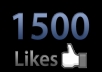 add 1,500+ and more Facebook Likes to any Fan Page, get Real Looking Facebook likes / Fans delivered safely...!!!!!!!!!!