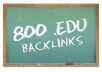 get 800 EDU seo links for your WEBSITE through blog comments