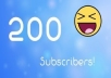 Give you 200 youtube,comments,likes,subscribers or views on your Choose