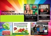 design any type of banner, header, facebook timeline photo, Google+ Cover, NEW Twitter Profile Photo 