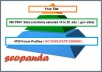 build an outstanding backlink pyramid with 5000 profiles,most dofollow,including some edu & gov,good seo for youtube by using xrumer senuke scrapebox