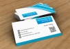 create professional,unique and elegant business card