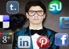 advertise Your Product or Website to 200000+ Twitter Followers, 1000+ Facebook Friends, 4000+ Linkedin Connection + Social Bookmarks ~@!!