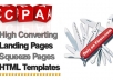 send you 1000 Ouality Converting Cpp/Ppv/CPA Landing Pages Squeeze Pages Templates+Bonus