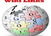 create Wiki Link Pyramid with 600 tier 1 Pr 2,8 and 10500 tier 2 with full report ..@