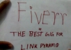 build Three Tier White Hat Link PYRAMID for seo [Website+Youtube+Facebook+Affilate+Social media profile]with effective link combination+ping ..@