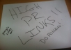 create 4 PR2 + 3 PR3 + 2 PR4 + 1 PR5 high quality DOFOLLOW comments