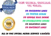 provide all in one social media Solutions go viral with social media in facebook twitter google plus stumbleupon delicious and pinterest