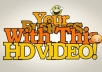 make this funny and amazing cartoon video promoting your business, product or whatever you want in 24 hours or less!!!~~!!