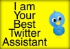 be your twitter assisstant for 1 hour ..