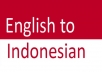translate English to Indonesian/Bahasa 500 words