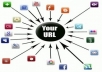 create 150pcs High PR DOFOLLOW Bookmarks from unique accounts on 10 day drip feed