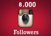 instagram followers 8000+ in 15 Minutes[If Online]  
