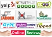 put 2 UNIQUE positive reviews for your product or services