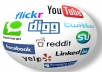 help you to get REAL 30 pinterest, 30 diigo, 20 facebook shares, 20 tweet, 20 delicious from different account for your website or service