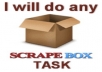 do any Scrapebox Task using your list