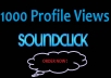 give 1000 Quality Soundclick Views Your Profile help you Get More Fans
