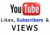 give you 100 Youtube views,100 likes,100 subscribers (100% real)[Fast]andbonus