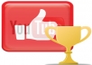 give you 60 Youtube video likes also 60 Views 