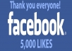 give you 5000+ REAL Worldwide Facebook Fans Likes to your fanpage