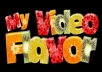carve out a title using fruits as letters...!!!!