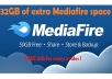 give you a total of 32GB of MEDIAFIRE space with 32 Referral Quick and Quality