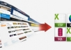 scrape any data from one website within 24 hours in CSV , excell or any other format for you 