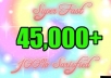 increase 45,000++++ DamQuick Speedy twitter followers add to your account just 5 hours without needing pass super express delivery