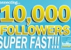 get you 10,000 Twitter Followers High Quality USA