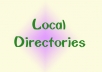 I will manually list your website or business details in 32 high PR local directories 