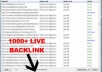create 1000+ LIVE Links from Unique Blogs and Lindexing @!