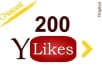 provide you 200 REAL YouTube Likes to your video to blast your popularity.......