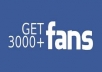 give 2500 to 3000+ High Quality Real, Active Facebook Likes or Fans to your facebook fan Page, all likes deliver within 5 day !!!!!!!!!!!!!