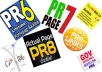 Manually Create 5 backlinks 1 X Pr9 , 2 X Pr8 , 2 X Pr7 Backlinks To Your Money Site ,All The Links Are Google Friendly ,2.0 Authority and Dofollow