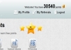 add more 15,000 addmefast point on your account Or give you new account with more 15,000 addmefast point